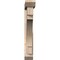 Ekena Millwork Merced Slat Smooth Bracket w/ Offset Brace, Douglas Fir, 5 1/2"W x 36"D x 36"H BKT0604X36X36MRC06SDF - alternate 3